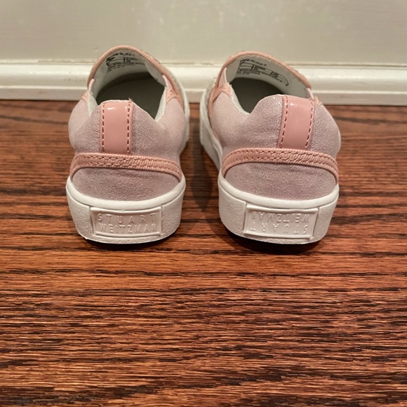 Stuart Weitzman toddler girl slip on sneakers - Picture 3 of 7